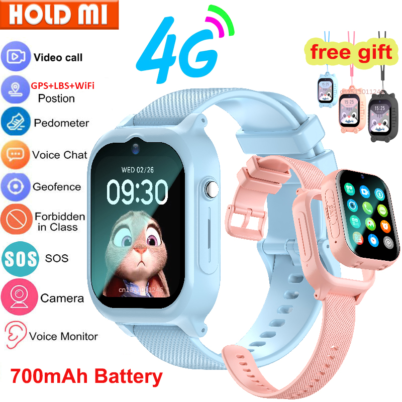 Smartwatch Watches For Kids - Relógio inteligente crianças 4g gps wifi