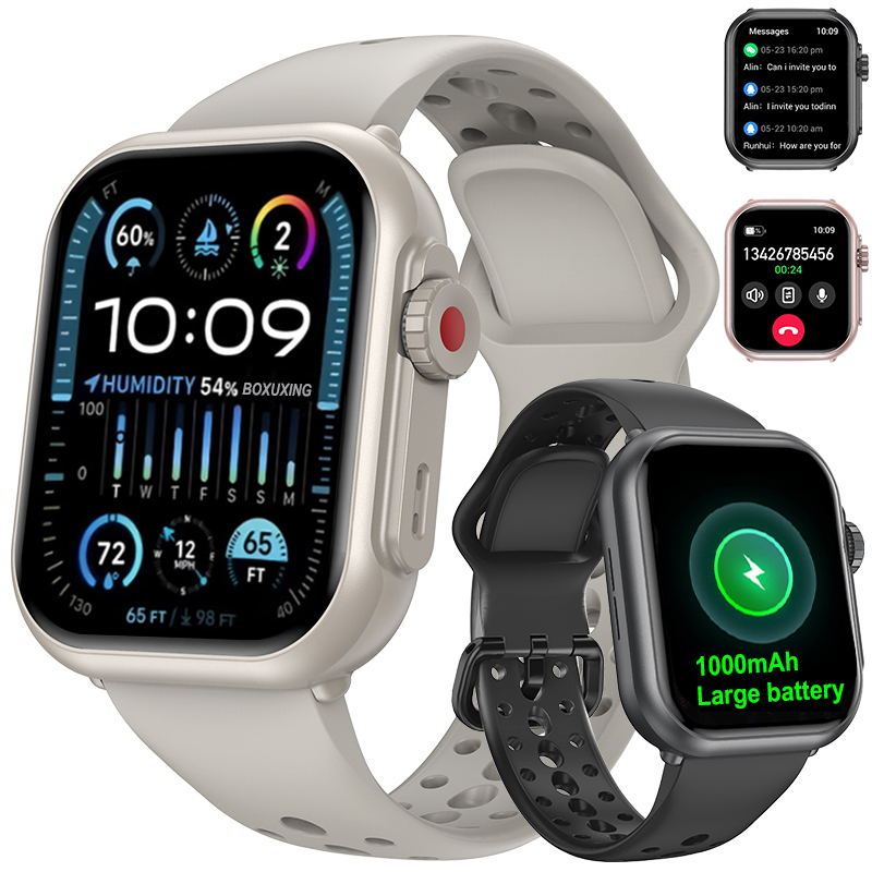 Smartwatch Watches For Women With Gps - Relógio ultra k62 masculino feminino 1000mah
