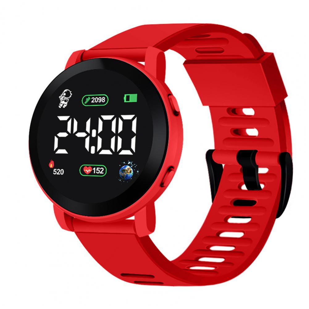 Smartwatch Digital Watches For Kid Girl - Relógio Digital LED Infantil à Prova