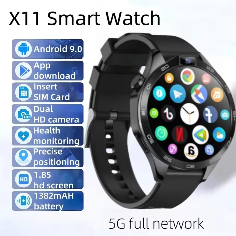 Smartwatch Watches For Women With Gps - Novo Relógio Inteligente Masculino X11 4G
