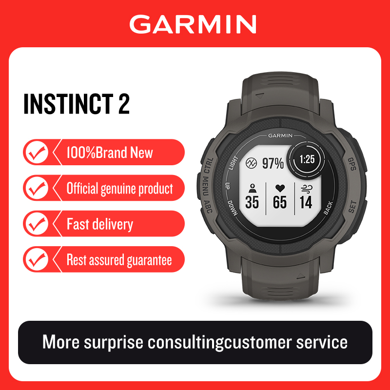 Timex Watches Smartwatch - Relógio Esportivo Garmin Instinct 2 com