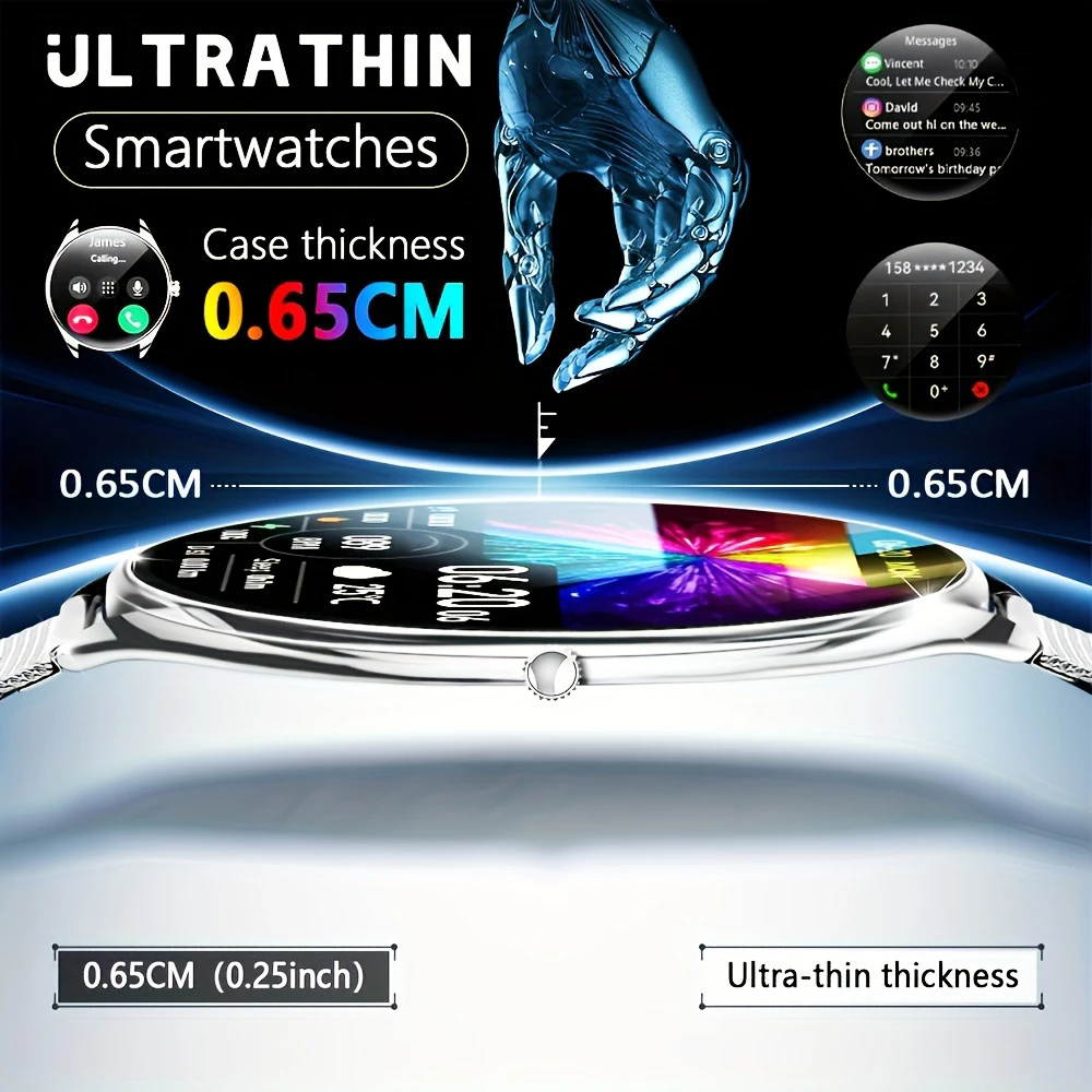 Novo Smartwatch Ultrafino 2026 - Watches Ladies Smartwatch avaliação e preço