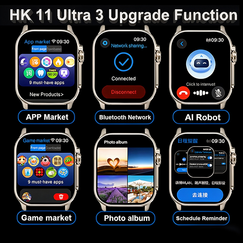 Novo Relógio HK10 Upgrade HK11 - Smartwatch Watches Price avaliação e preço