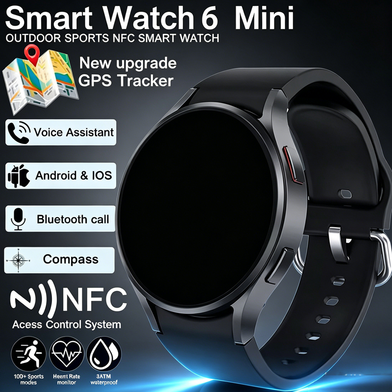 Novo Relógio Inteligente 6 com - Smartwatch Watches For Women With Gps avaliação e preço