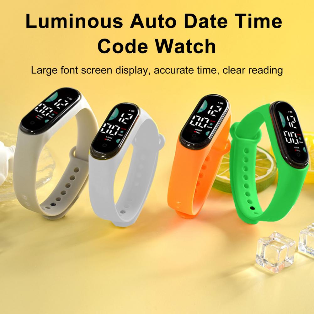 Crianças relógio presente de a - Smartwatch Digital Watches For Kid Girl avaliação e preço