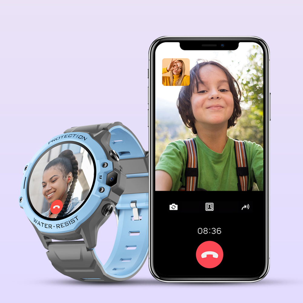Relógio Infantil VALDUS VK55 c - Smartwatch Watches For Kids With Gps avaliação e preço