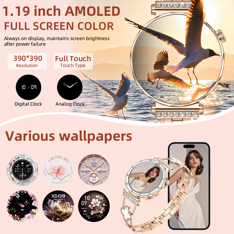 Relógio Inteligente Feminino L - Watches Ladies Smartwatch avaliação e preço