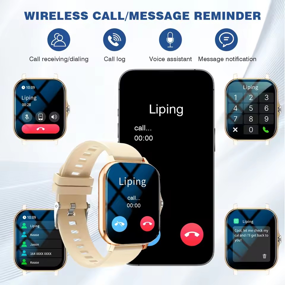 Relógio Inteligente com Chamad - Smartwatch Watches Price avaliação e preço