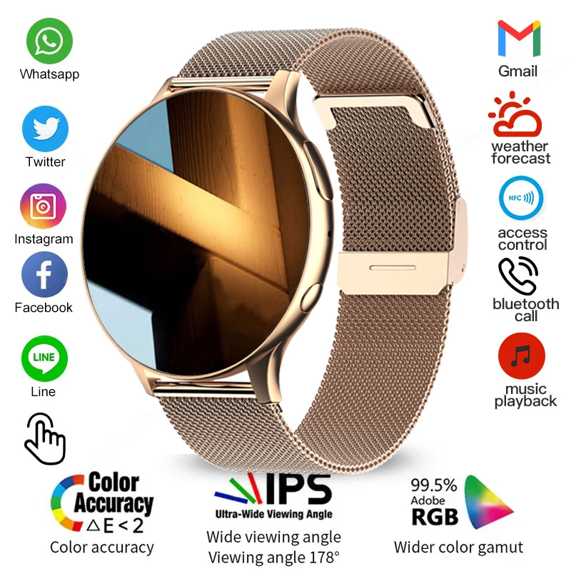 Relógio Inteligente Bluetooth  - Watches Ladies Smartwatch avaliação e preço